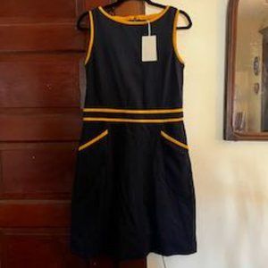 Boden Sabrina Ponte Shift Dress